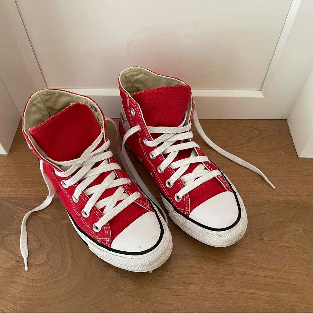 Converse high top sneakers - red - Picture 4 of 6